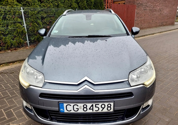 Citroen C5 cena 22500 przebieg: 204401, rok produkcji 2011 z Chodzież małe 232